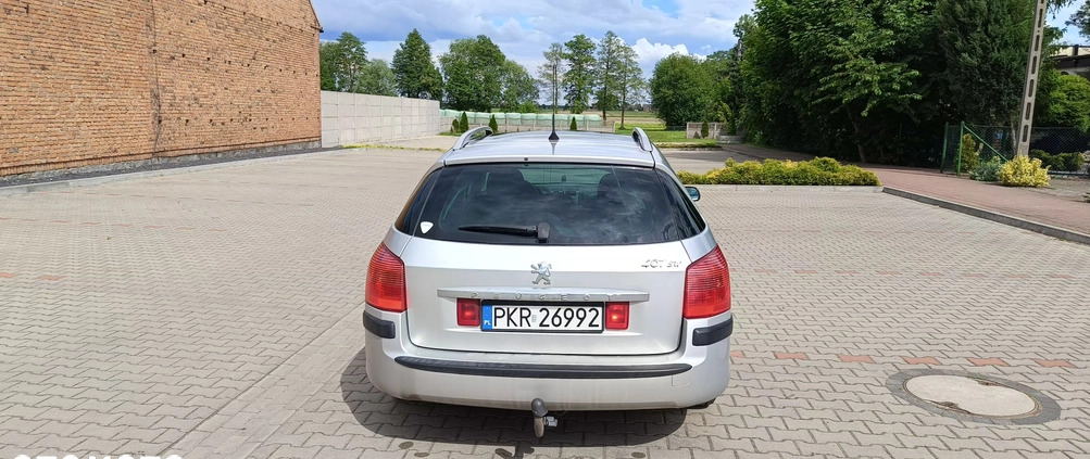 Peugeot 407 cena 8600 przebieg: 349000, rok produkcji 2006 z Krotoszyn małe 191